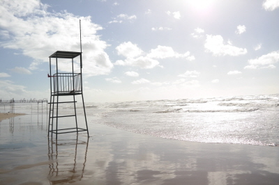 leerer Strand
